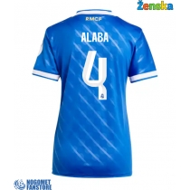 Real Madrid David Alaba #4 Rezervni Dres za Ženska 2025-26 Kratak Rukav